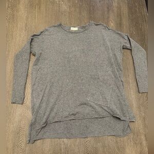 ALTARD STATE GREY LONG SLEEVE SLOUCHY TOP - Size S/M SKU:385
